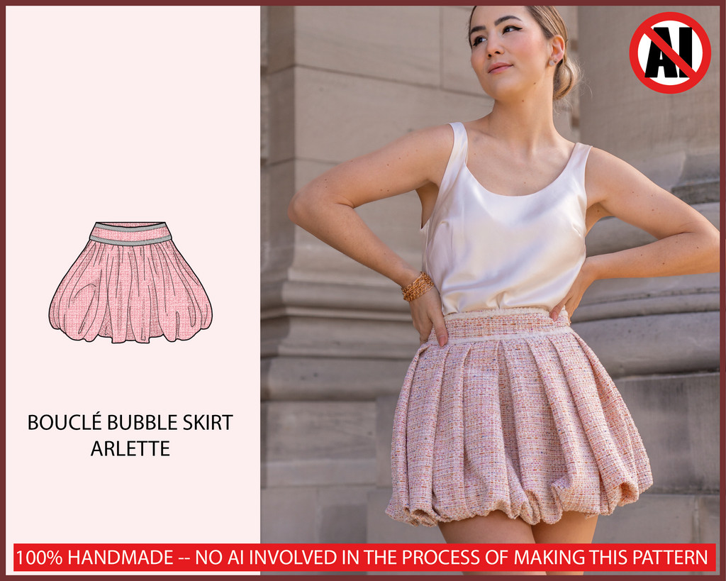 PATTERN - Bouclé Bubble Skirt ARLETTE - THISISKACHI