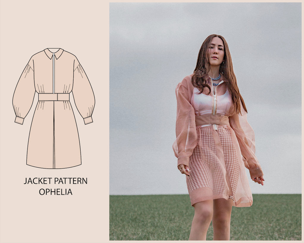 PATTERN - Jacket OPHELIA - THISISKACHI