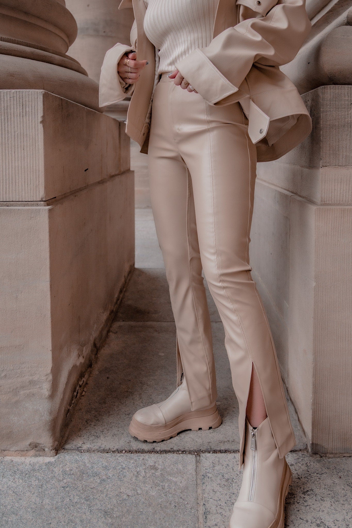 PATTERN - Pants with Slit REBECCA - THISISKACHI