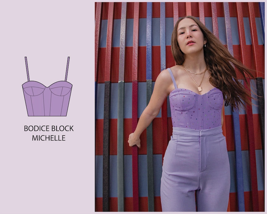 PATTERN - Bodice Block MICHELLE - THISISKACHI