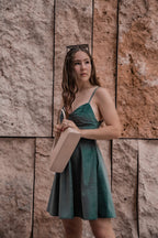 PATTERN - Laced Up Mini Dress CONSTANCE - THISISKACHI