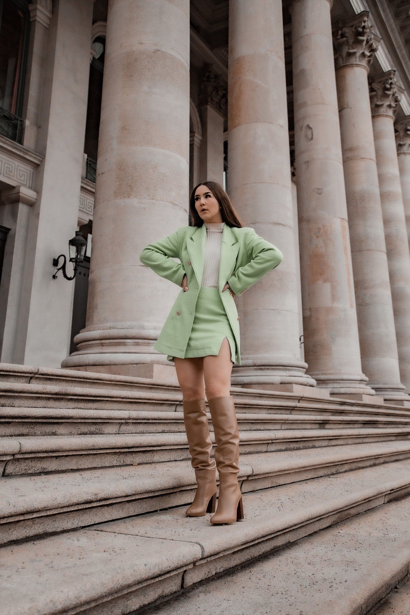 PATTERN - Bouclé Mini Skirt JENN - THISISKACHI