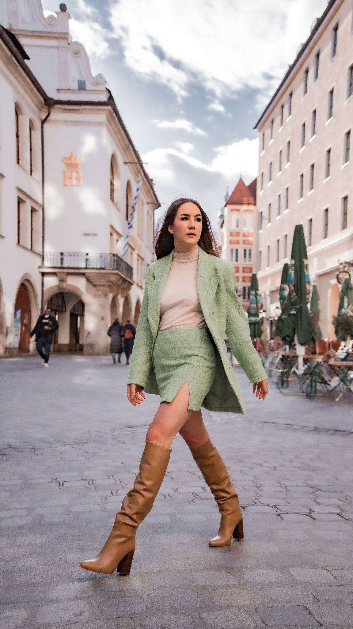 PATTERN - Bouclé Mini Skirt JENN - THISISKACHI