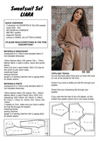 PATTERN - Sweatsuit Set LIARA (Lisa & Kiara) - THISISKACHI