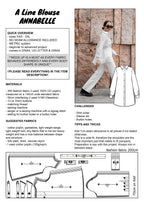 PATTERN - A Line Blouse ANNABELLE - THISISKACHI