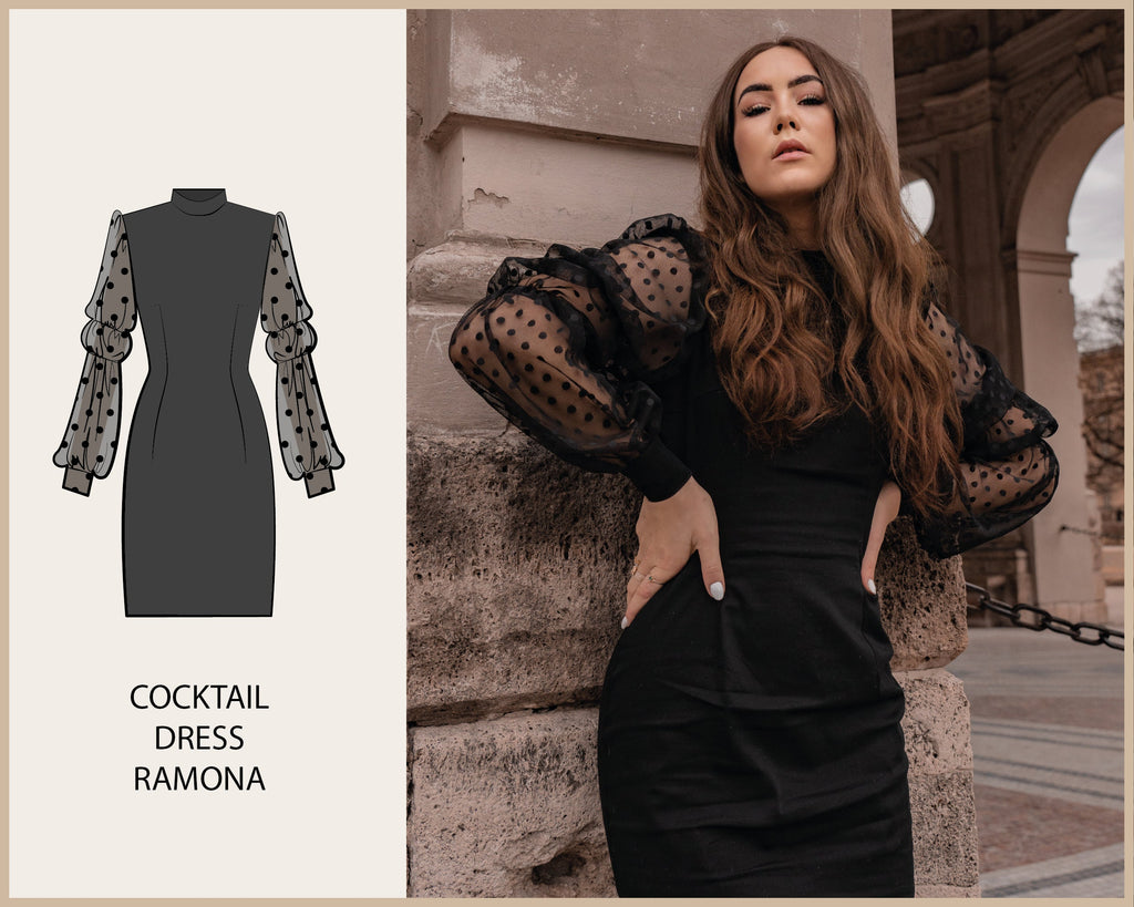 PATTERN - Cocktail Dress RAMONA - THISISKACHI