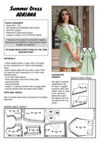 PATTERN - Summer Dress ADRIANA - THISISKACHI