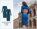 PATTERN - Backless Button Up Dress FLEUR - THISISKACHI