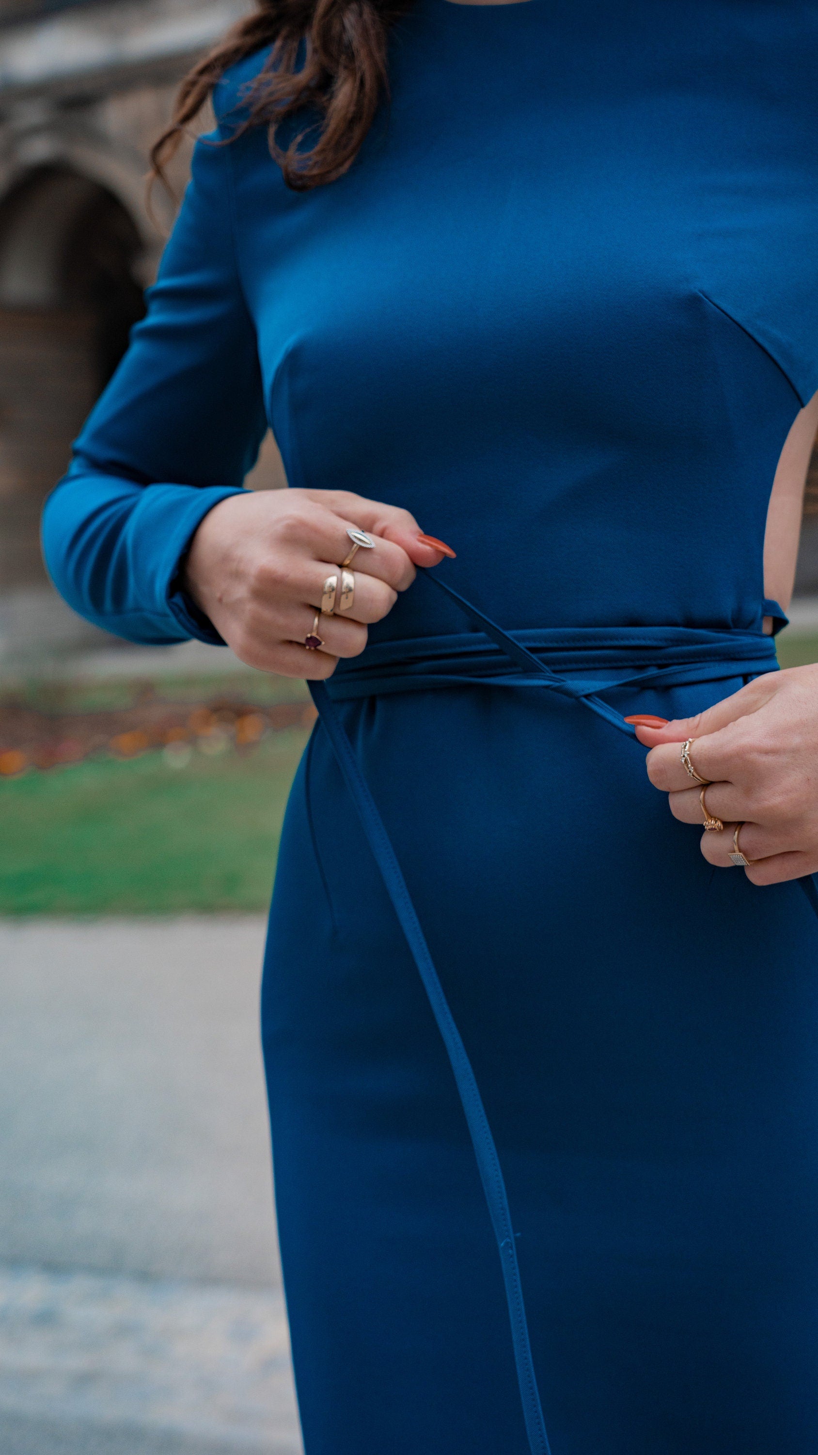 PATTERN - Backless Button Up Dress FLEUR - THISISKACHI