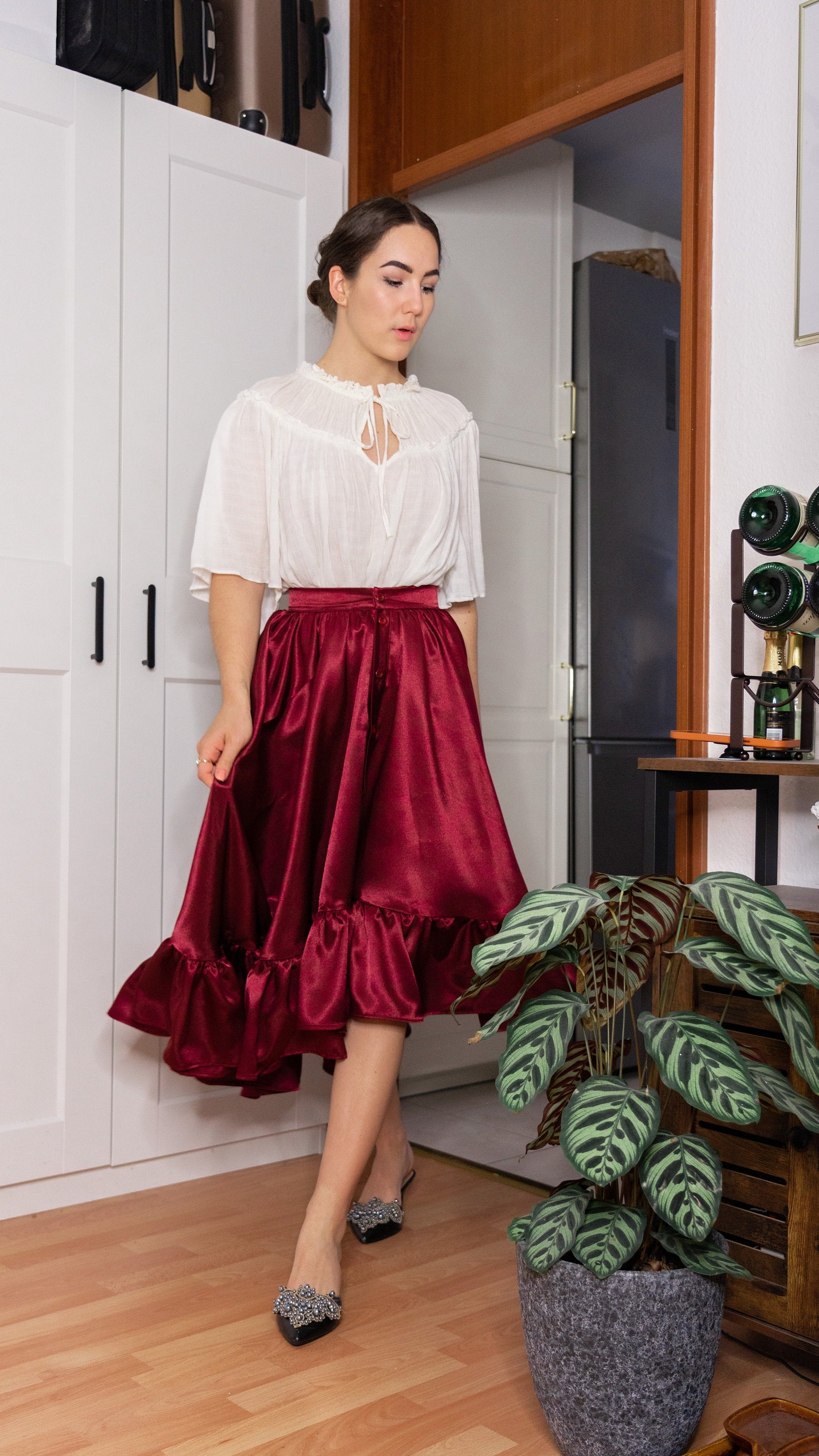 PATTERN - Ruffled Circle Skirt LINDA - THISISKACHI