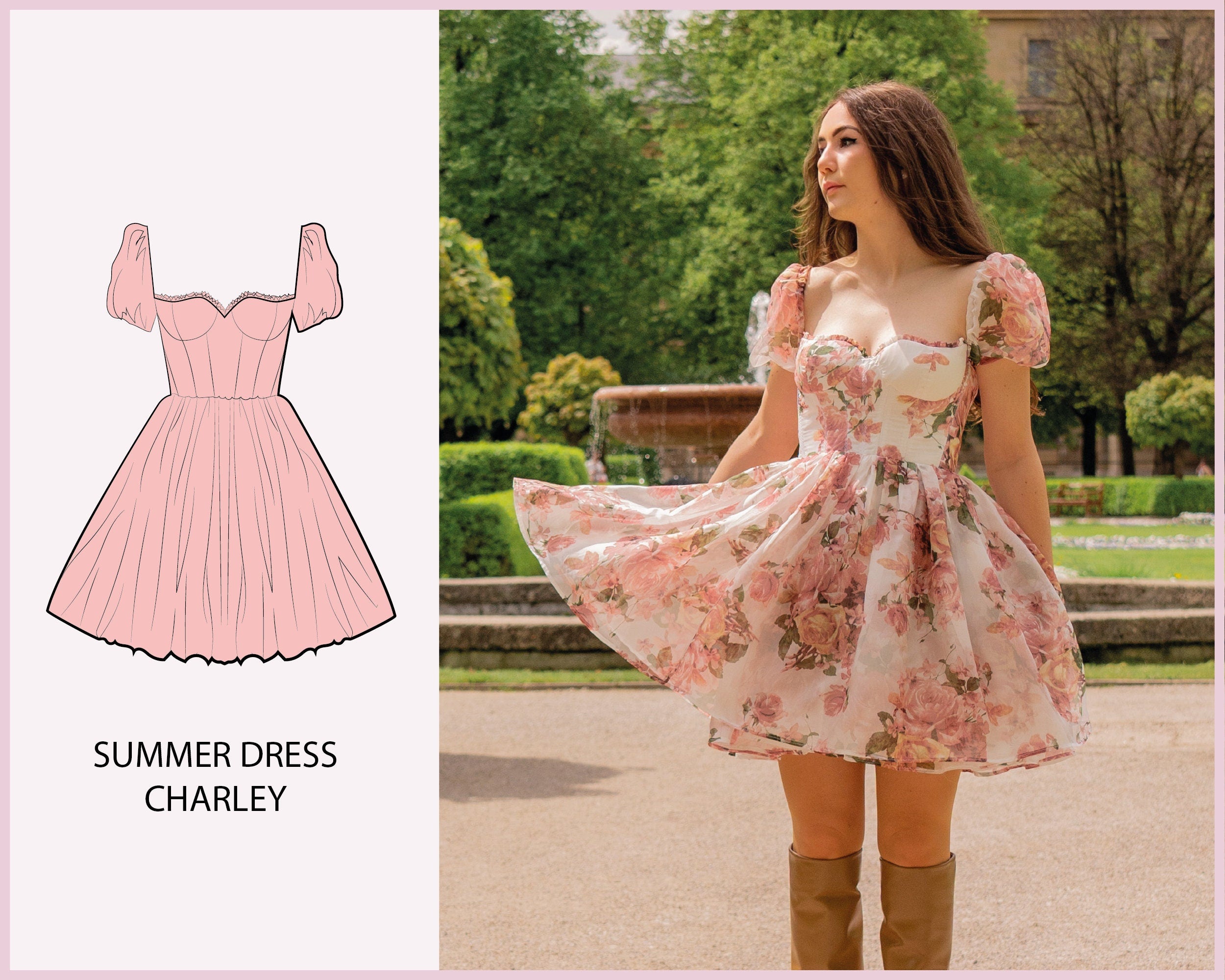 PATTERN - Summer Dress CHARLEY - THISISKACHI