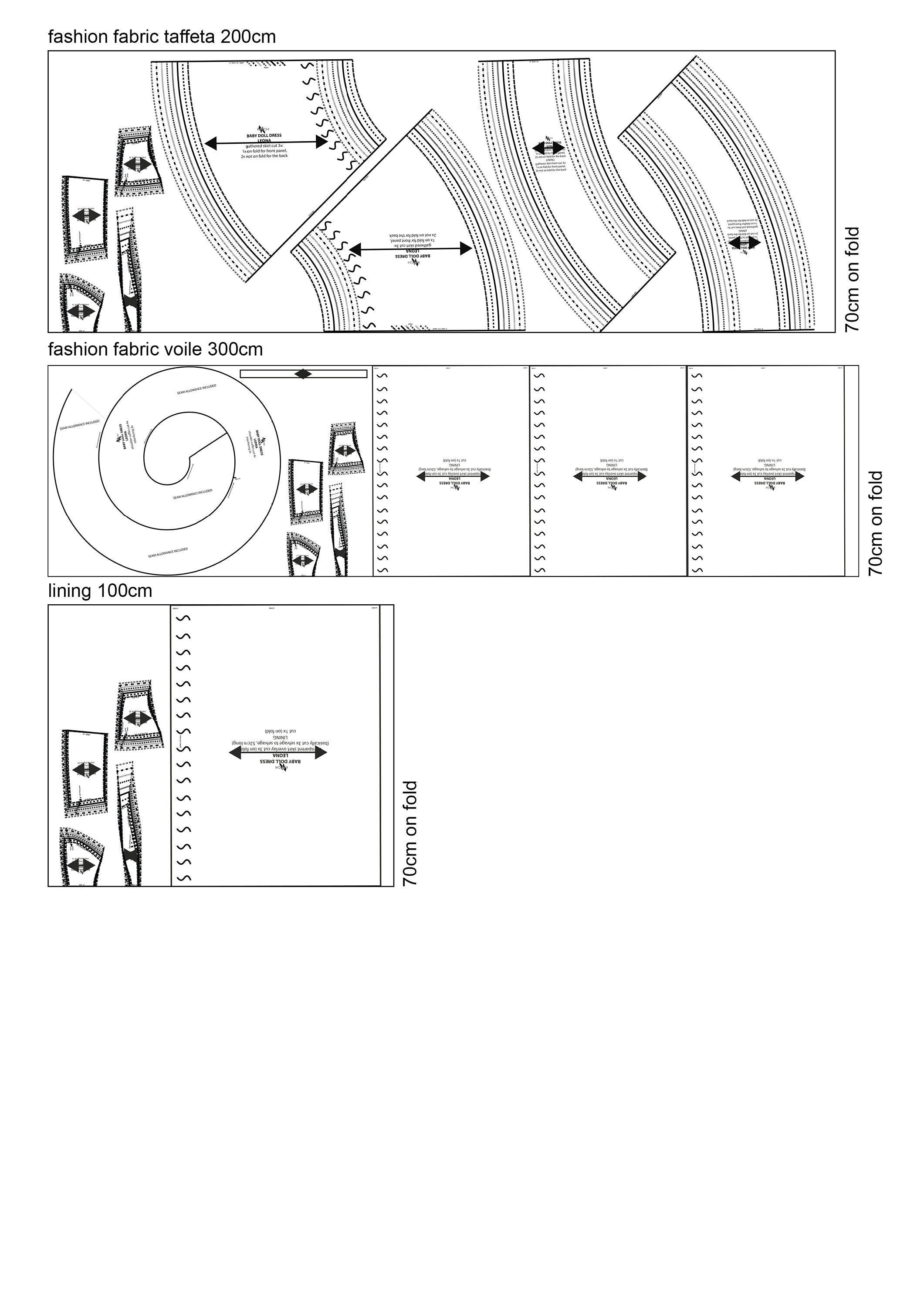 PATTERN - Baby Doll Dress LEONA - THISISKACHI