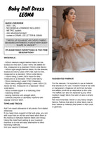 PATTERN - Baby Doll Dress LEONA - THISISKACHI