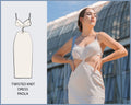 PATTERN - Twisted Knit Dress PAOLA - THISISKACHI