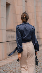 PATTERN - Blouse with Sash LEILA - THISISKACHI