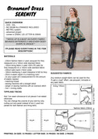 PATTERN - Ornament Dress SERENITY - THISISKACHI