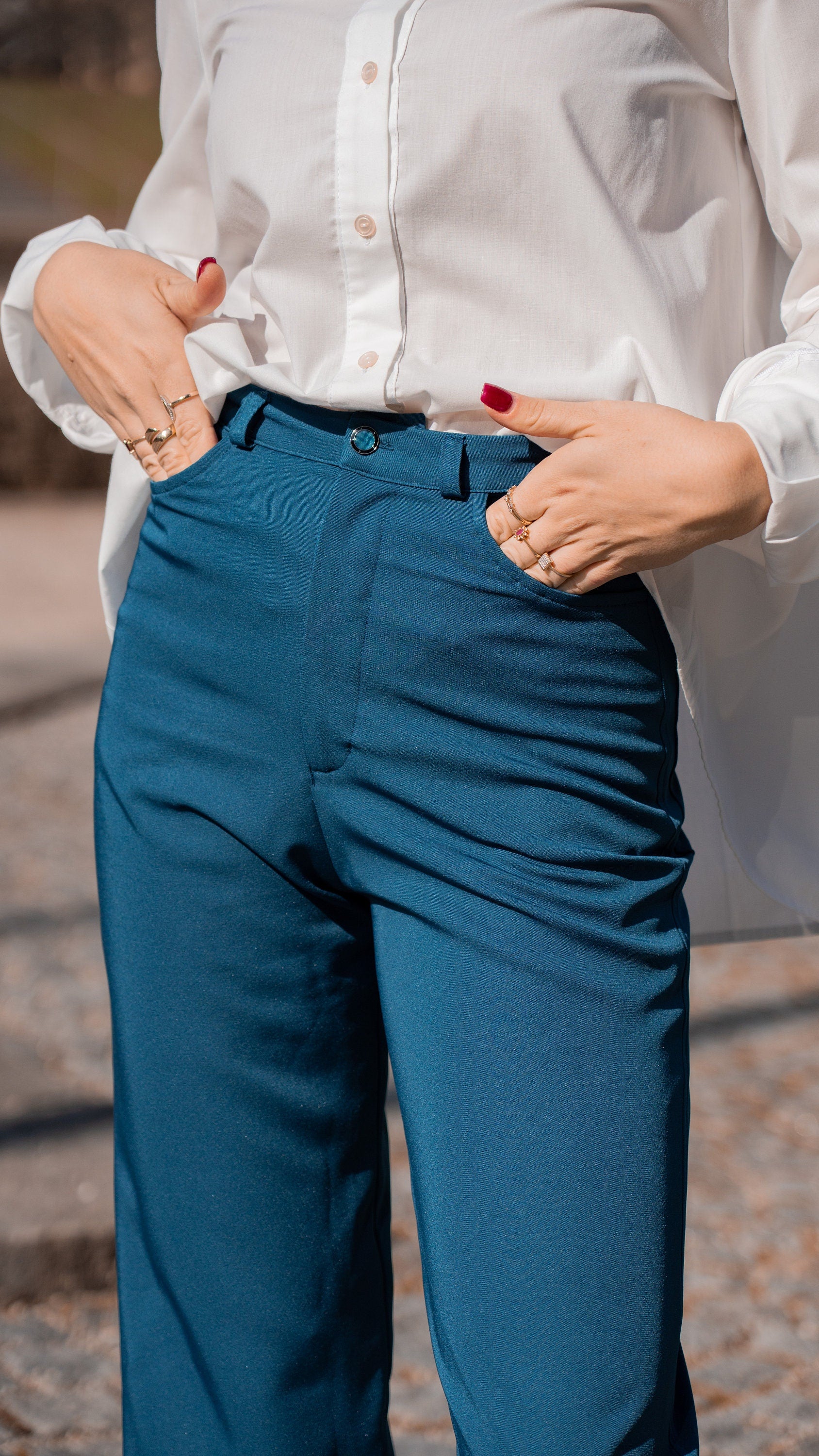 PATTERN - Straight Leg Jeans CHARLOTTE - THISISKACHI