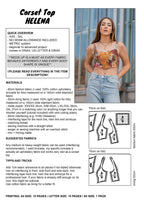 PATTERN - Corset Top HELENA - THISISKACHI