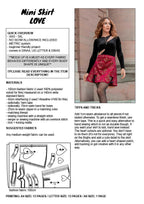 Pattern Bundle - Mini Skirt LOVE & Corset Top BLISS- THISISKACHI