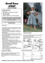 PATTERN - Dirndl Dress LESLEY - THISISKACHI