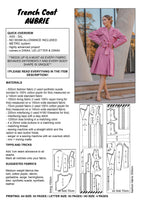 PATTERN - Trench Coat AUBRIE - THISISKACHI