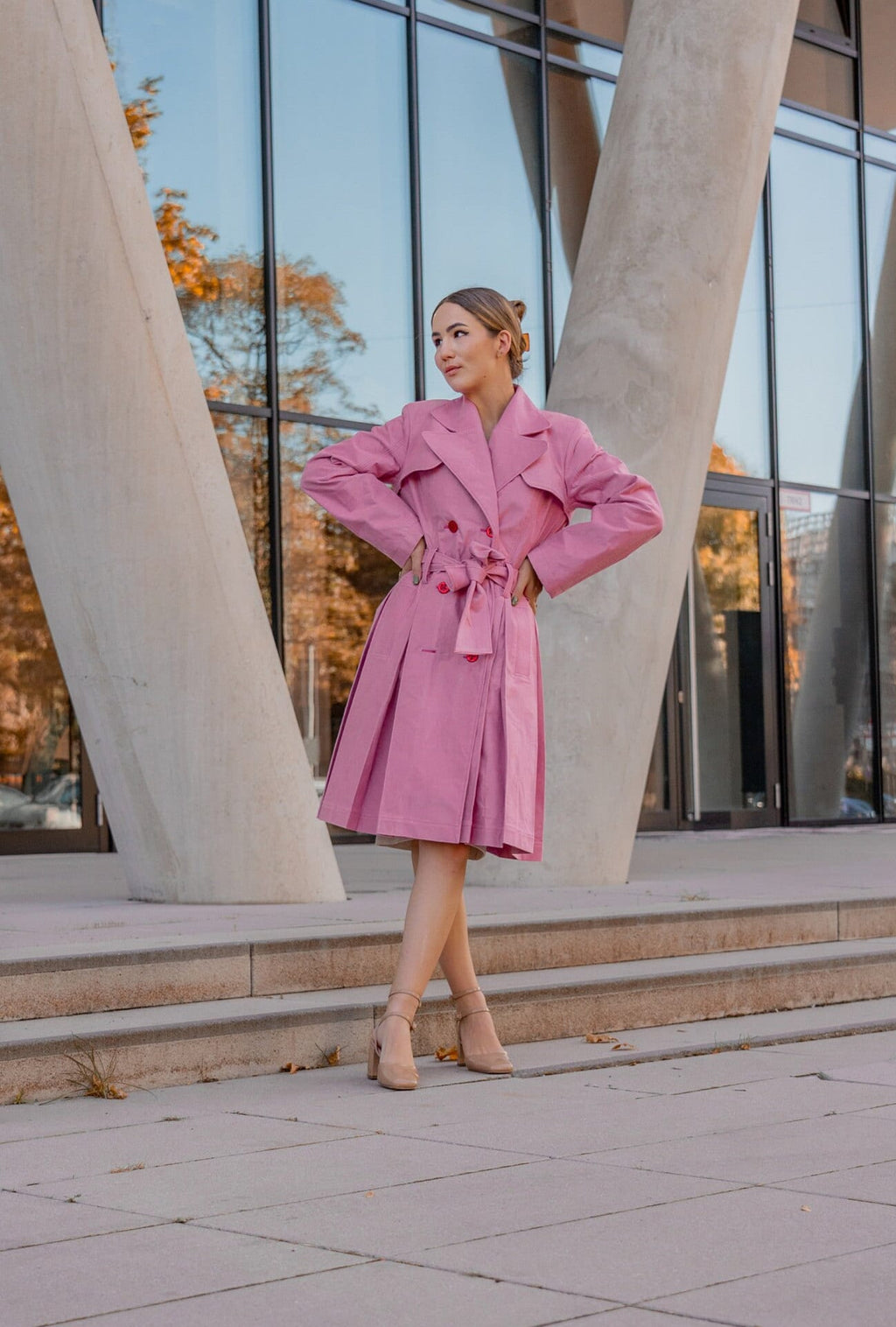 PATTERN - Trench Coat AUBRIE - THISISKACHI