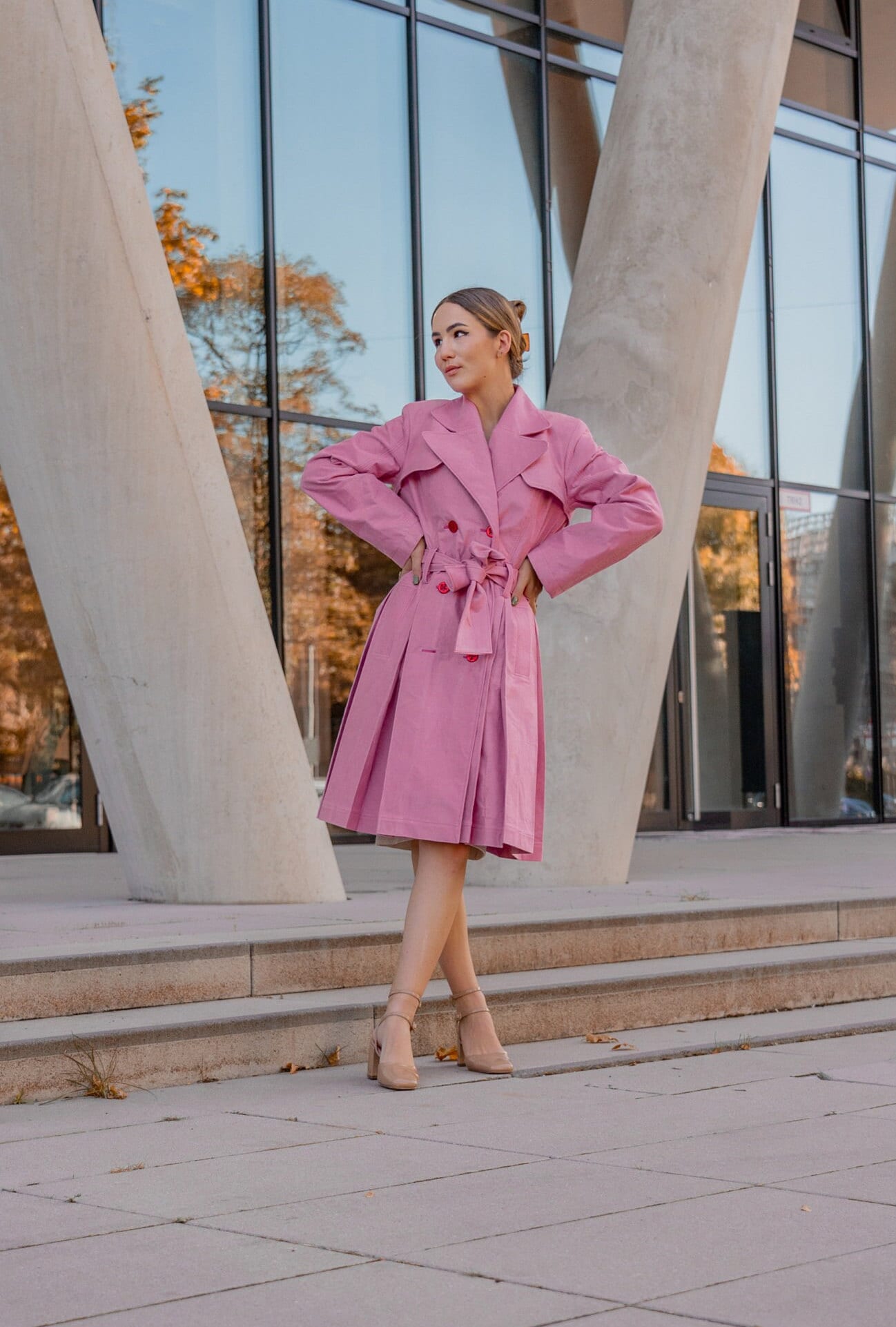 PATTERN - Trench Coat AUBRIE - THISISKACHI