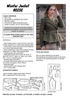 PATTERN - Winter Jacket REESE - THISISKACHI