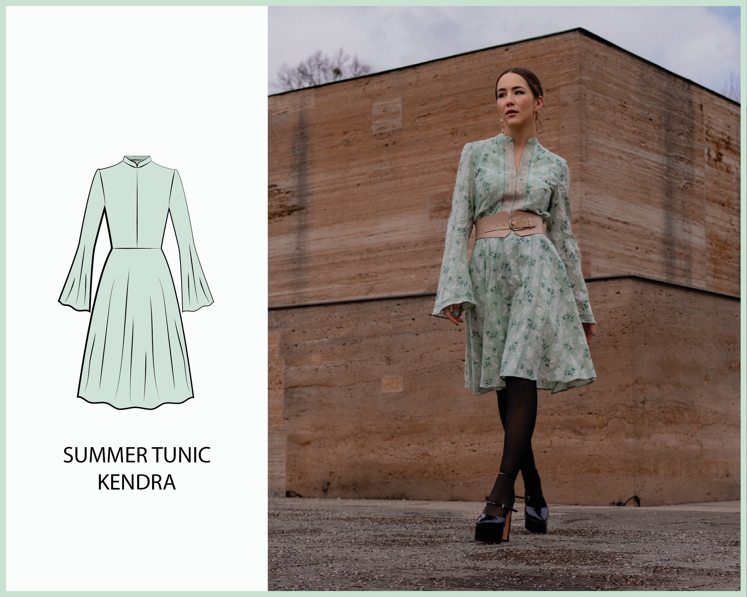 PATTERN - Summer Tunic KENDRA - THISISKACHI