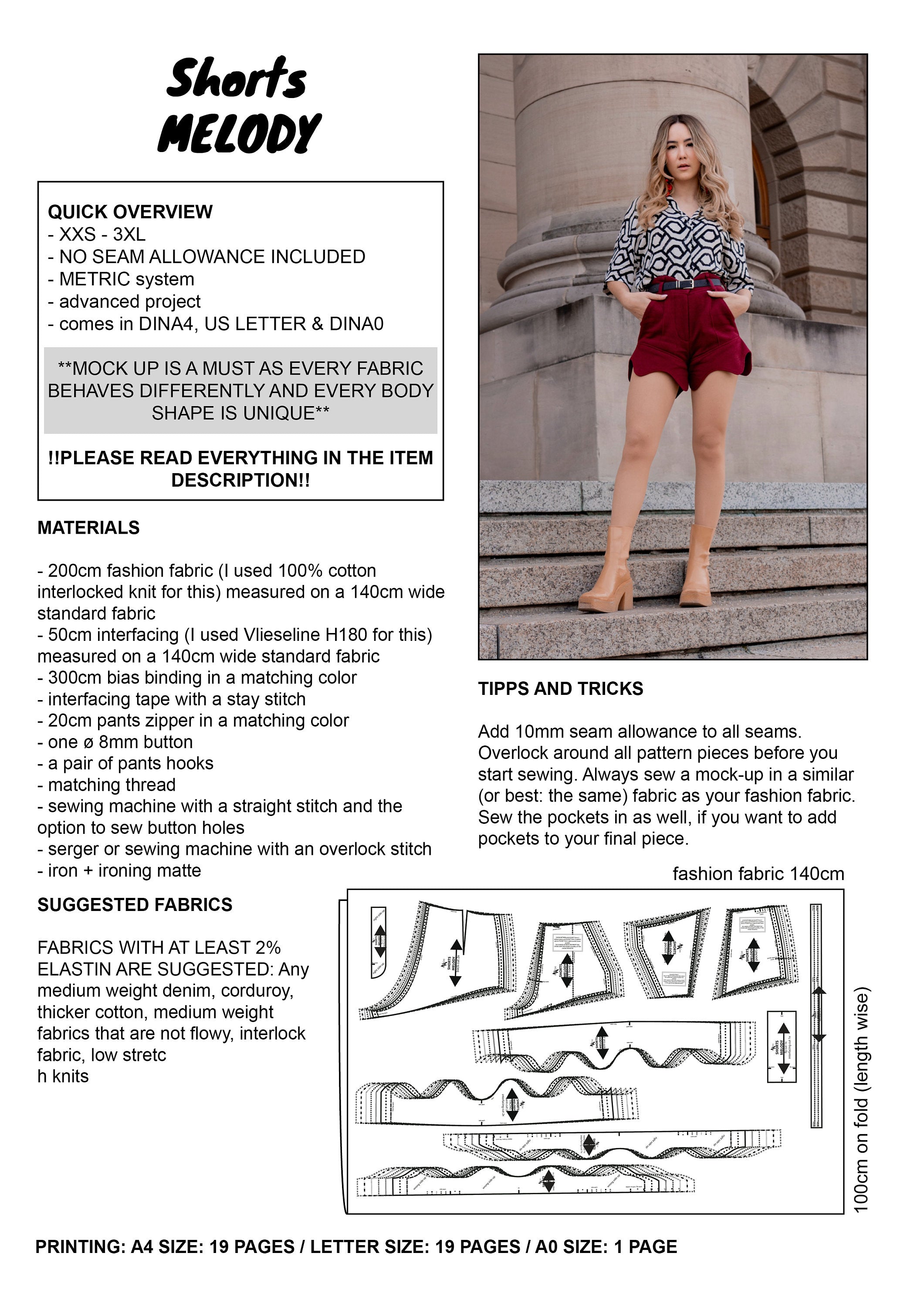 PATTERN - Shorts MELODY - THISISKACHI