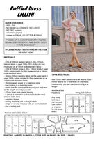 PATTERN - Ruffled Organza Dress LILLITH - THISISKACHI