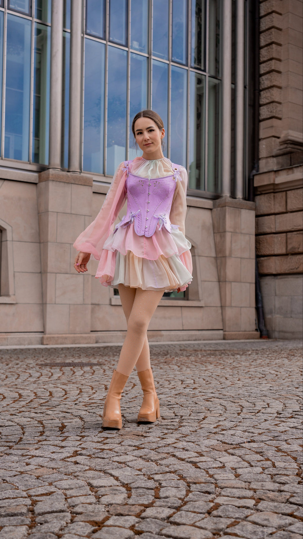 PATTERN - Ruffled Organza Dress LILLITH - THISISKACHI