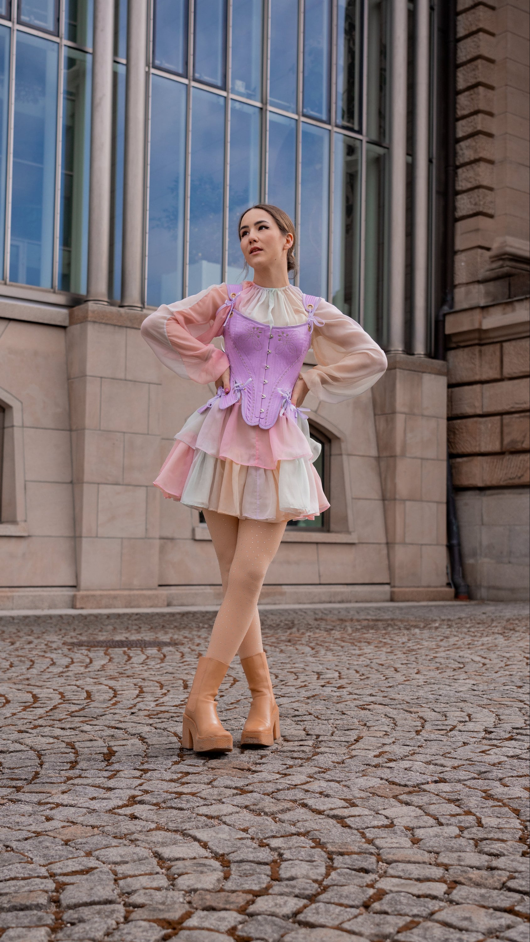 PATTERN - Ruffled Organza Dress LILLITH - THISISKACHI