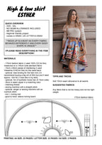 PATTERN - High and Low Skirt ESTHER - THISISKACHI