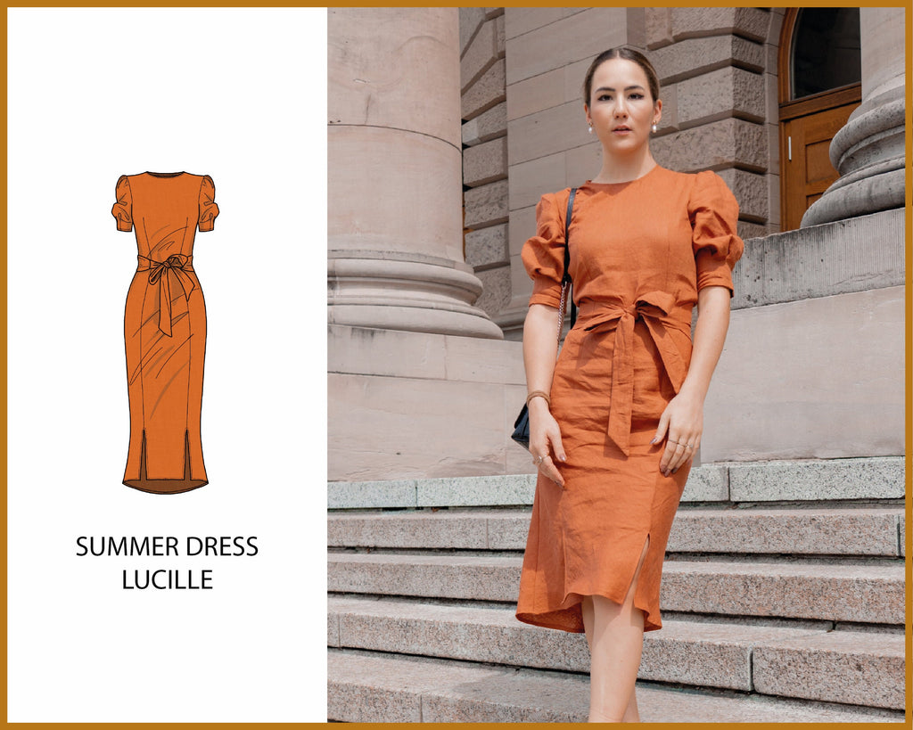 PATTERN - Summer Dress LUCILLE - THISISKACHI