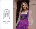 PATTERN - Dirndl Blouse CORA - THISISKACHI