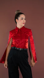 PATTERN - Blouse with cape sleeves TRISHA - THISISKACHI