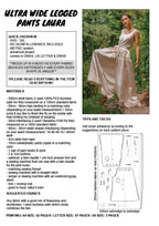 PATTERN - Ultra Wide Legged Pants LAURA - THISISKACHI