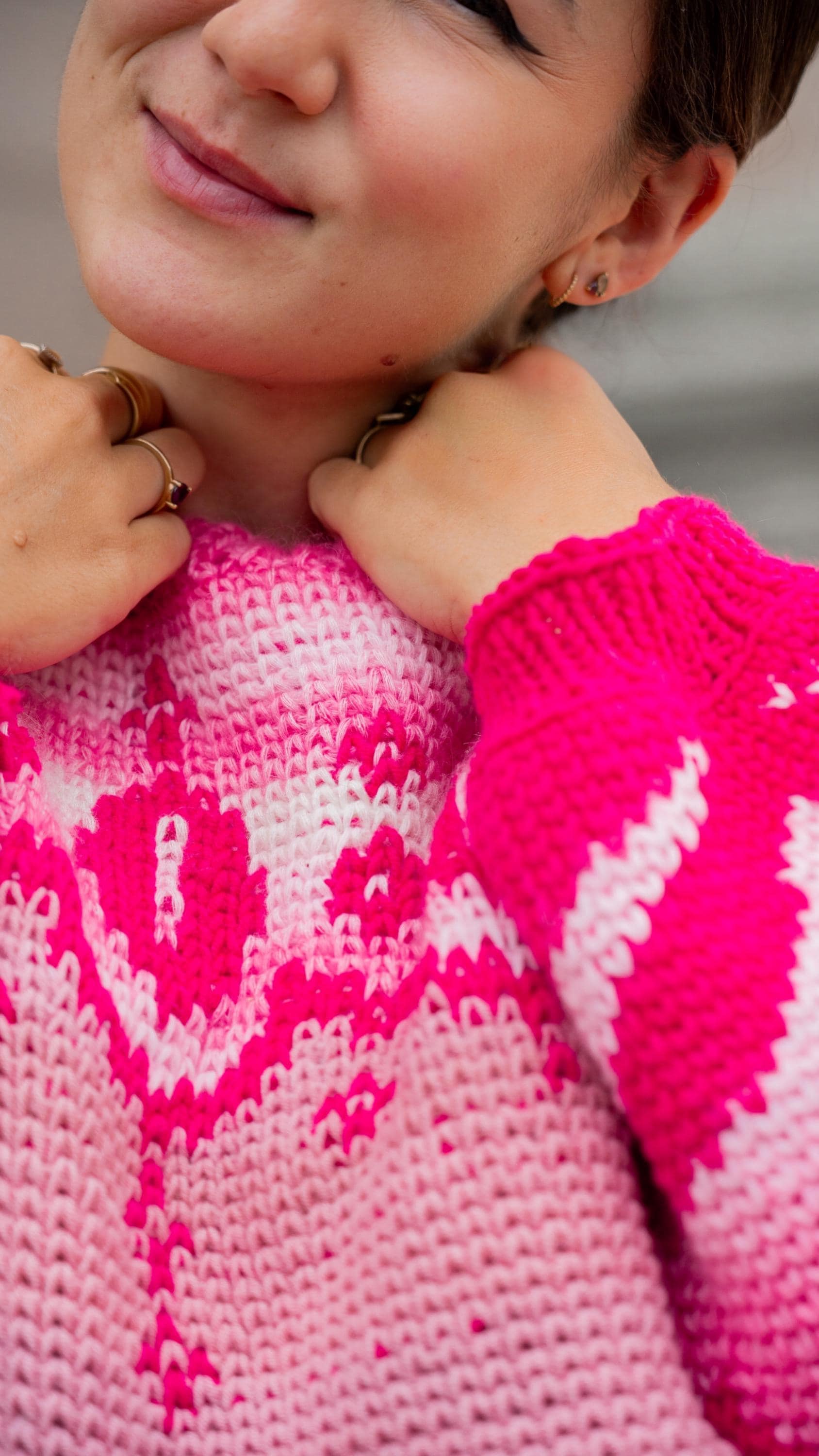 PATTERN - Crochet Sweater ERIKA - THISISKACHI