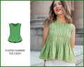 PATTERN - Pleated Summer Top CASEY - THISISKACHI