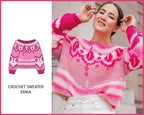 PATTERN - Crochet Sweater ERIKA - THISISKACHI