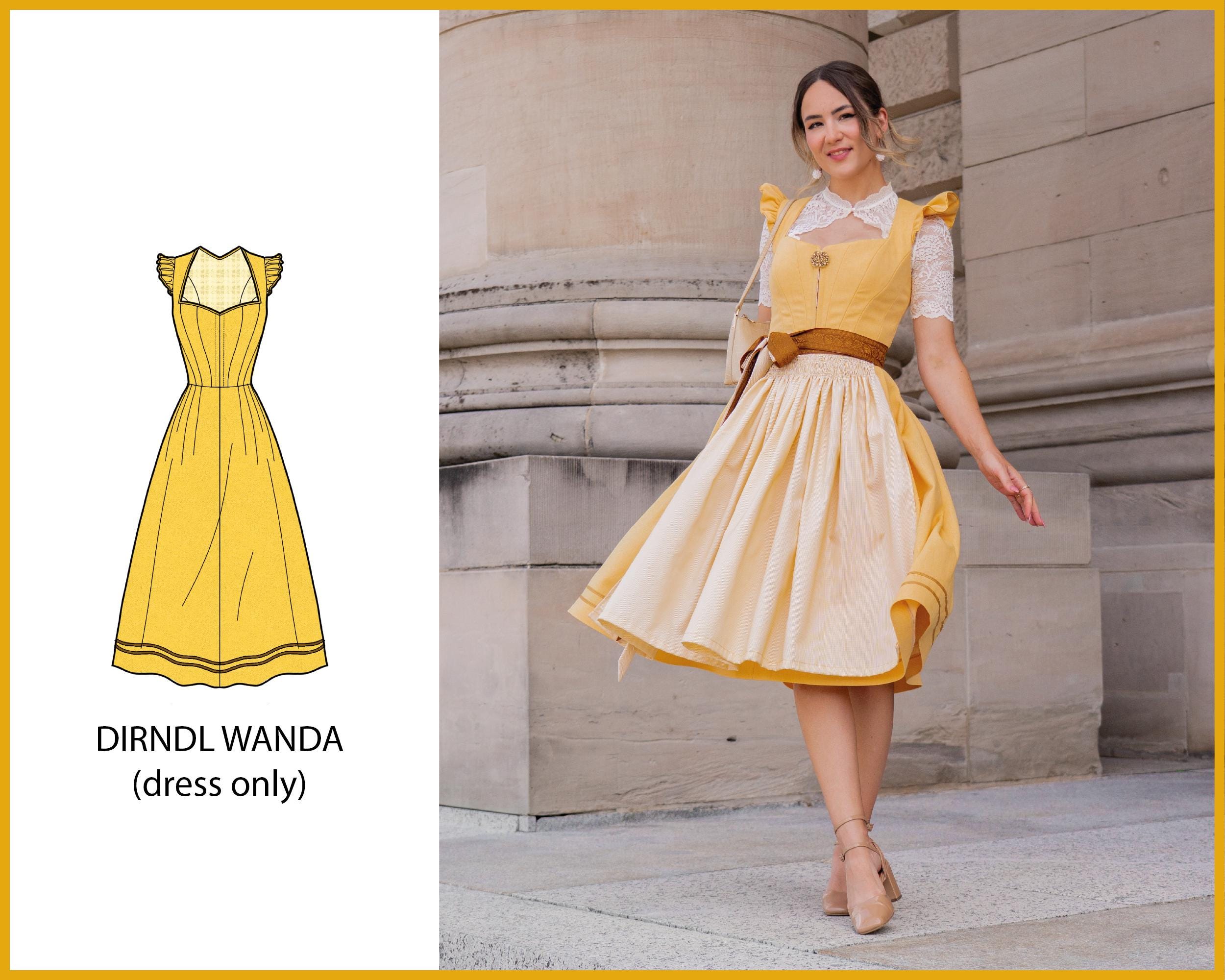 PATTERN - Dirndl WANDA - THISISKACHI