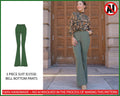 PATTERN - Bell Bottom Pants (Part of 3 Piece Suit ELYSSE) - THISISKACHI